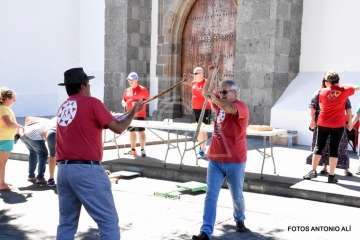 Juegos y deportes tradicionales y música popular en San Juan (Reportaje Antonio Alí, Francisco Javier Santana y TA)
